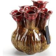 Villa Pottery  Gele 5x tuit vaas Quito