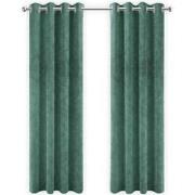 LW Collection LW Collection Gordijnen Groen Velvet Kant en klaar 245x2...