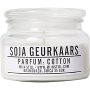 Mijn Stijl - Geurkaars cotton soja-basis