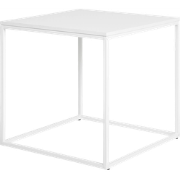 Karen houten bijzettafel wit - 45 x 45 cm