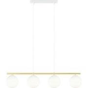 moderne hanglamp Ricci Wit 4-lichts