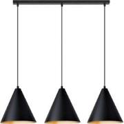 moderne hanglamp Paolini Zwart 3-lichts