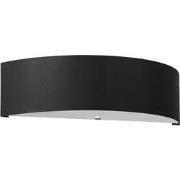 Minimalistische wandlamp Lindholm Zwart -lichts