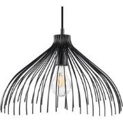 Industriële hanglamp Fjeld Zwart