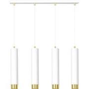 moderne hanglamp Piras Wit 4-lichts