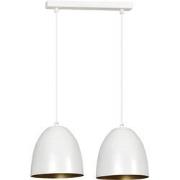 moderne hanglamp Santis Wit 2-lichts