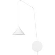 Scandinavische hanglamp Abramo Wit