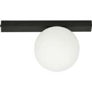 Minimalistische plafondlamp Bianco Zwart