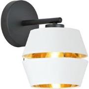 Moderne wandlamp Fazio Zwart