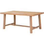 Brooklyn verlengbare houten eettafel naturel - 170 x 95 cm