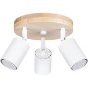 Scandinavische Plafondlamp Holm Hout -lichts