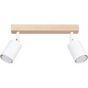 Moderne Plafondlamp Holm Hout -lichts