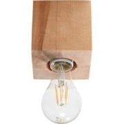 Scandinavische Plafondlamp Holst Hout