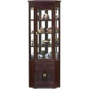 Fine Asianliving Chinese Display Hoekkast Rosewood Dark Cherry