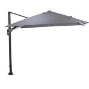 Garden Impressions Hawaii Lumen LED zweefparasol 300x300 -donker grijs...