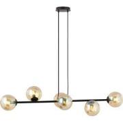 moderne hanglamp Accardi Zwart 6-lichts