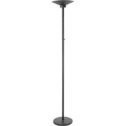 Landelijke Metalen Highlight Gibraltar LED Vloerlamp - Zwart