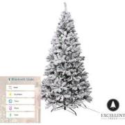 Excellent Trees® Rova Witte Kerstboom met Sneeuw en LED Verlichting ?1...