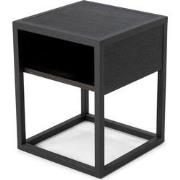 Spinder Design DIVA ONE-NIGHTSTAND Nachtkast - Zwart / Zwart