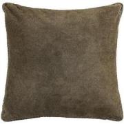 PTMD Sierkussen Suky - 60x8x60 cm - Suede - Groen