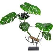 Kopu® Kunstplant Philodendron 100 cm - 8 bladeren - op standaard