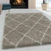 Tapijtenloods Harmony Soft Shaggy Hoogpolig Vloerkleed Beige- 160x230 ...