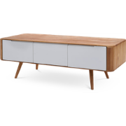 Ena lowboard houten tv meubel naturel - 135 x 55 cm