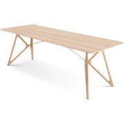 Tink table houten eettafel whitewash - 240 x 90 cm