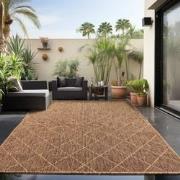 Skanda Home Outdoor - Binnen en Buiten Vloerkleed - Geruit Design - Te...