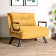 Slaapfauteuil Sando Mustard