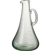 J-line - Karaf Glas Watergroen - 19.5x19x34cm