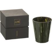 J-line - Geurkaars Noa Herbal Serenity Groen Large-60h - 15.5x15.5x18....