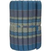 Fine Asianliving Thaise Mat Oprolbaar Matras 190x50x4.5cm Hemels Blauw