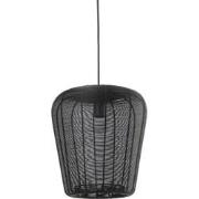 Light&living Hanglamp Ø31x37 cm ADETA mat zwart