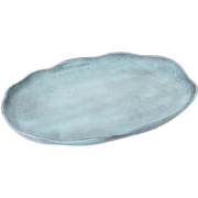 Benoa Jackson Blue Patina Oval Plate 49 cm