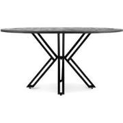 Benoa Yana Round Dining Table Black 130 cm