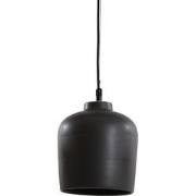 Light&living Hanglamp Ø22,5x25 cm DENA mat zwart