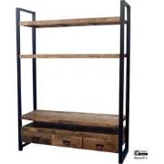 Benoa Britt 3 Drawer TV Bookshelf 150 cm