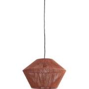 Light&living Hanglamp Ø50x33,5 cm FUGIA jute steenrood