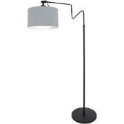 Anne Lighting vloerlamp Linstrøm - zwart - metaal - 95 cm - E27 fittin...