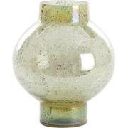 Light&living Vaas Ø26x30 cm DUSIT glas steenslag groen