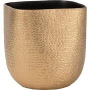 J-line - Bloempot Audrey Keramiek Goud Extra Large - 30x31x30cm