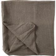 J-line - Hoes Voor Poef Monaco Linnen Desert Taupe - 105x104x49cm