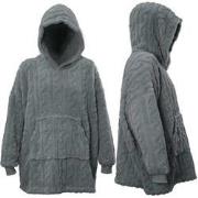 Unique Living - Hoodie Pleun Dark Grey -70x57x87cm