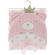 Unique Living - Bath Robe Baby Bear 100x75cm Pink