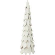 J-line - Kerstboom Stukken Hout Wit Large - 37x37x120cm