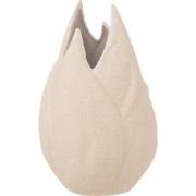 J-line - Vaas Zand Keramiek Beige Large - 18x18x32cm