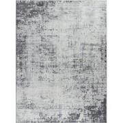 Modern Abstract Tapijt MILENA - Grijs/Wit - 200x275 cm