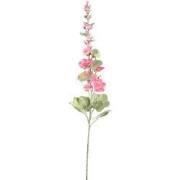 PTMD Kunstbloem Hollyhock - 65x26x114 cm - Plastic - Roze