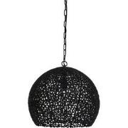 Light&living Hanglamp Ø45x42 cm SINULA mat zwart